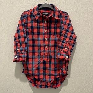 OshKosh button-up onesie